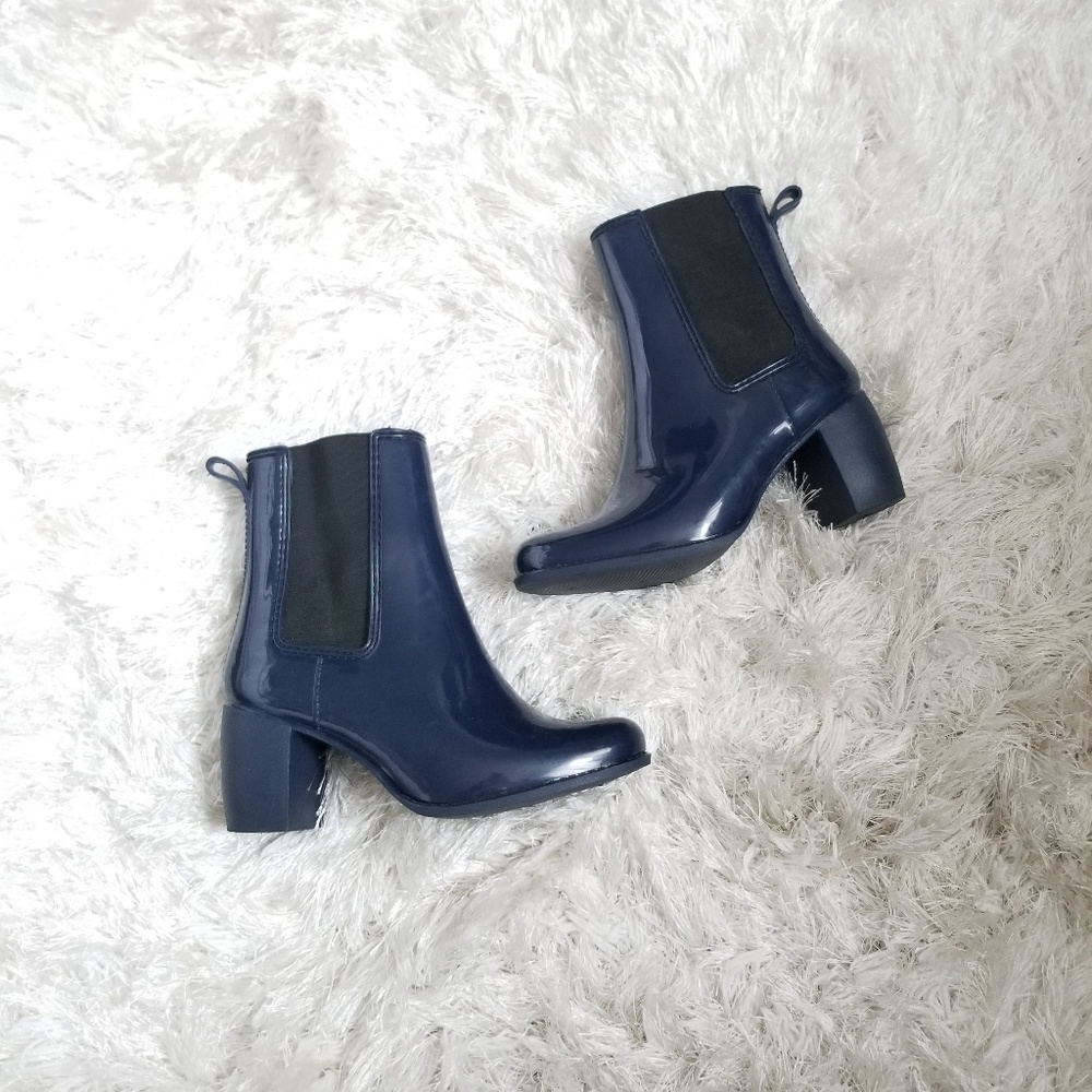 Jeffrey Campbell Clima Rainboots size 6